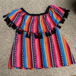 Judith March, off-the-shoulder, Mexi-top. NWOT